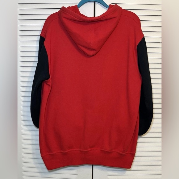 Atlanta Falcons Hoodie NFL Large Classic Hooded Full Zip Sweatshirt Red - Picture 8 of 8